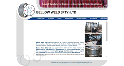 Desktop Screenshot of bellowweld.co.za
